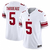 Men & Women & Youth New York Giants #5 Kayvon Thibodeaux White 2023 F.U.S.E. Vapor Untouchable Limited Stitched Jersey,baseball caps,new era cap wholesale,wholesale hats